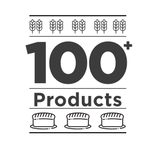 100+ products